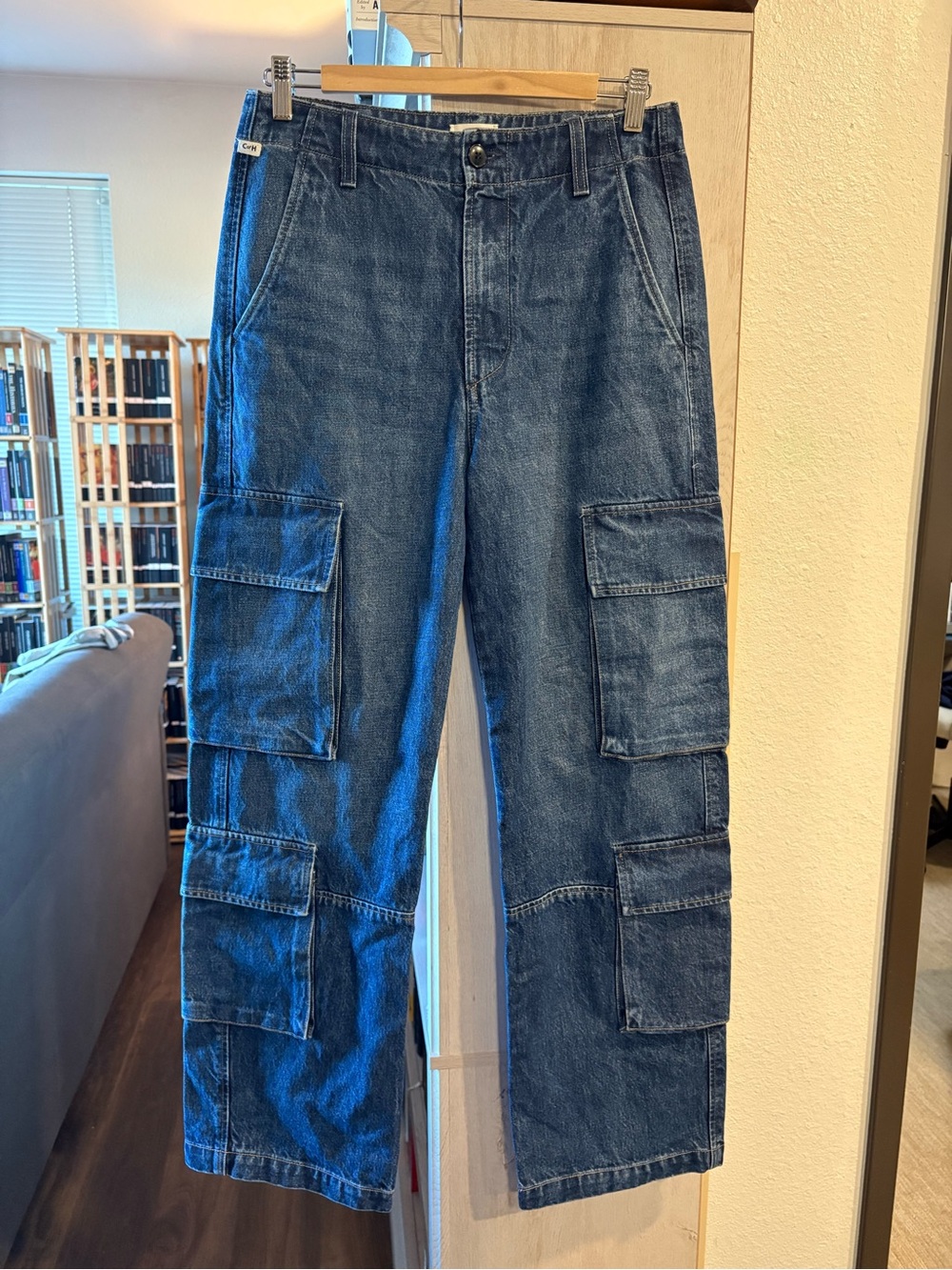 Citizens Of Humanity Blue Cargo Denim Jeans